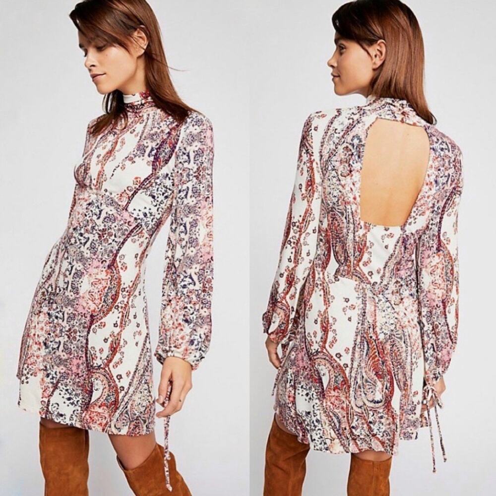 Free People All Dolled Up Mini Dress size Small